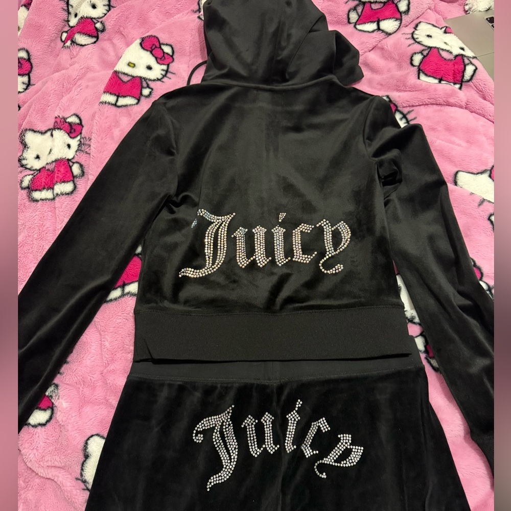 Black Juicy Couture Tracksuit